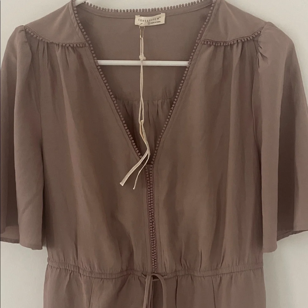 NWT Lovestitch Wrenley Mini Dress Size Small Bohocchic - Picture 6 of 8